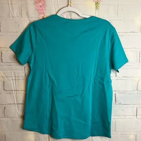 Eddie Bauer short sleeve V-neck tee. Size small brand new with tags. - Picture 10 of 12